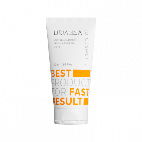 Солнцезащитный крем с алоэ-вера SPF 30