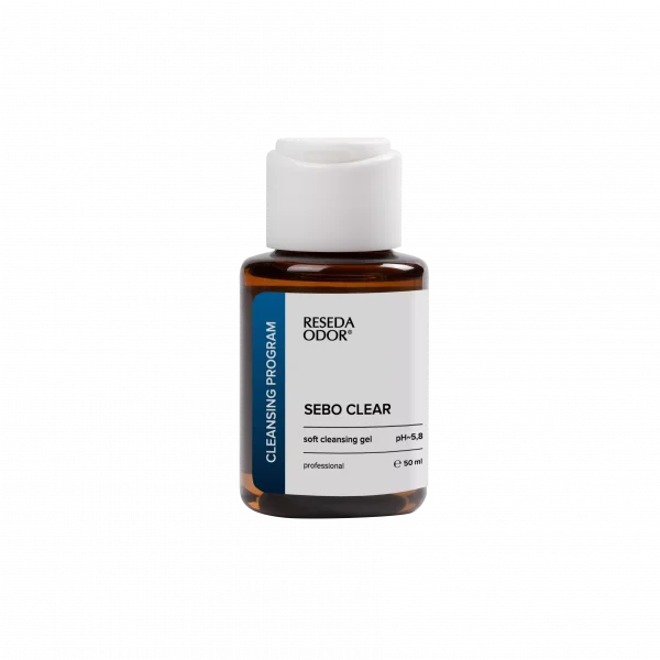 SEBO CLEAR Мягкий очищающий гель, уменьшающий жирный блеск и сужающий поры, pH 5,8